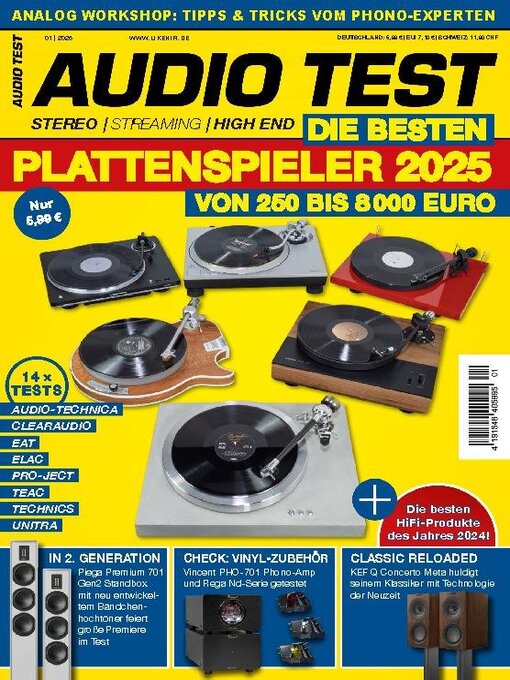 Title details for Audio Test by Auerbach Verlag and Infodienste GmbH - Available